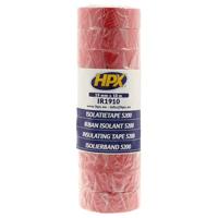 HPX PVC isolatietape | Rood | 19mm x 10m - IR1910 | 120 stuks IR1910 - thumbnail