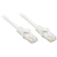 LINDY 48205 RJ45 Netwerkkabel, patchkabel CAT 6 U/UTP 5.00 m Wit 1 stuk(s) - thumbnail