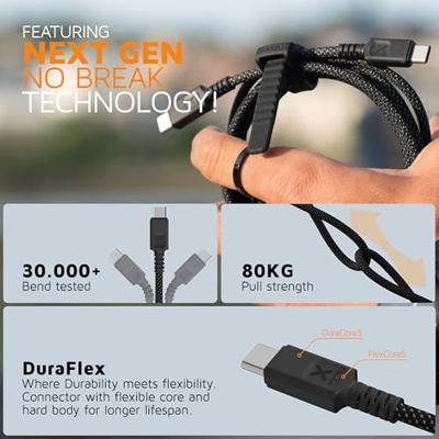 USB-kabel Xtorm CX3091 Zwart 1,5 m