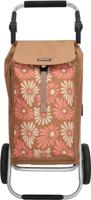 Beagles alberic shopping trolley-Brown floral - thumbnail