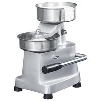 VidaXL Hamburgerpersmachine met 500 scheidingsbladen 10 cm aluminium - thumbnail