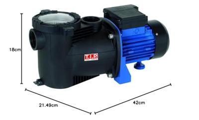 T.I.P. - Technische Industrie Produkte 30442 SPP 300 F Zwembadpomp 8000 l/h 8.5 m T.I.P. - Technische Industrie Produkte 30442 SPP 300 F Zwembadpomp 8000 l/h 8.5 m