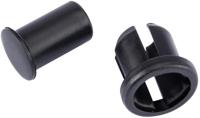 Westphal Stuurdoppen bar plugs 22-23.5 mm black - thumbnail