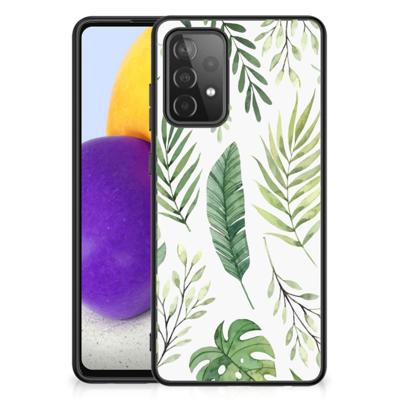 Samsung Galaxy A72 (5G/4G) Bloemen Hoesje Leaves