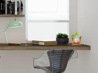 Houten stekjesvaas - 1 glaasje - thumbnail