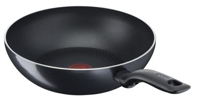 Tefal Start Easy Wokpan 28 cm Zwart Tefal Start Easy Wokpan 28 cm Zwart