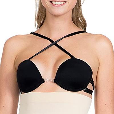 Magic Multiway BH - Bra - Strapless bh - Open rug Bh - Halter Bh - BH met kruisbandjes - Bh zonder achterkant - M - Zwart - M - M - M - M - M