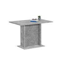 Eettafel Virginia Beton 110 cm - thumbnail