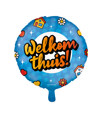 Folieballon &apos;Welkom Thuis&apos; (46cm)