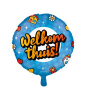 Folieballon &apos;Welkom Thuis&apos; (46cm) - thumbnail