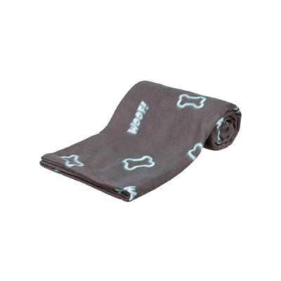 Trixie barney fleece hondendeken grijs Trixie barney fleece hondendeken grijs