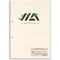 Aurora Shine Bright & Recycled cursusblok, ft A4, gelijnd - thumbnail