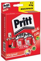 Quantore Pritt lijmstick 43g multipack a 5 stuks - thumbnail