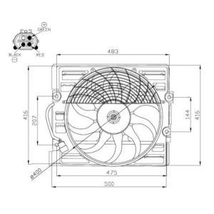 Koelventilator 47214