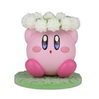 Kirby Fluffy Puffy Figure - Kirby with Flowers - thumbnail