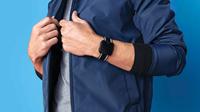 Versa/Versa Lite, geweven accessoireband, zwart/grijs, groot - thumbnail