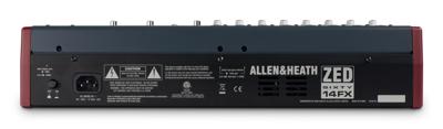 Allen & Heath ZED60-14FX analoog mengpaneel Allen & Heath ZED60-14FX analoog mengpaneel