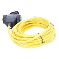 AS Schwabe 61456 Stroom Verlengkabel 16 A Geel 10.00 m AT-N07V3V3-F 3G 1,5 mm² - thumbnail