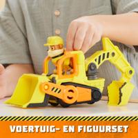 Paw Patrol Rubble & Crew Rubble’s Bulldozer + Figuur - thumbnail
