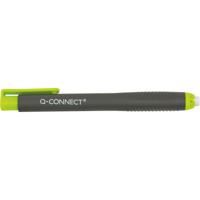 Q-CONNECT gum pen, zwart/groen - thumbnail