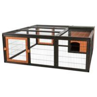 TRIXIE Buitenverblijf, Natura C, 150 x 53 x 150 cm, zwart-bruin - thumbnail