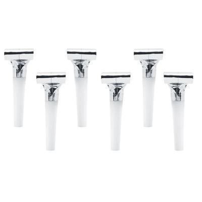 Roltongen Zilver 6 stuks