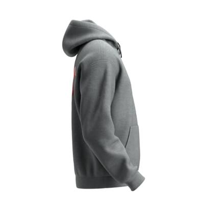 Safety Jogger ACDC Hoodie | Lichtgrijs/Rood | Maat L - WI1016L00