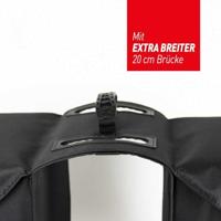 Haberland dubbele tas "e-bike m" double bag e-bike m black - thumbnail