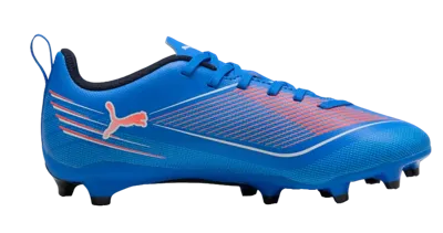 PUMA Ultra 6 Play Gras / Kunstgras Voetbalschoenen (MG) Kids Blauw Wit Felrood