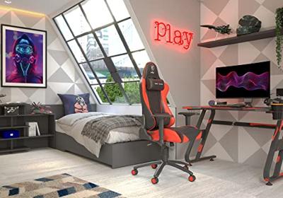 MSI MAG CH120 PC-gamestoel Zwart, Rood MSI MAG CH120 PC-gamestoel Zwart, Rood