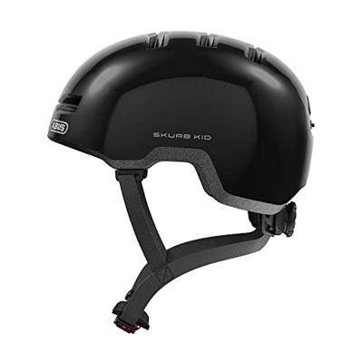 ABUS helm skurb kid shiny black m 50-55cm ABUS helm skurb kid shiny black m 50-55cm