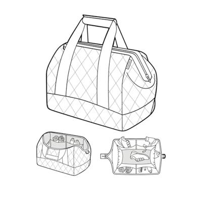 Reisenthel Allrounder L Weekender-Rhombus Black
