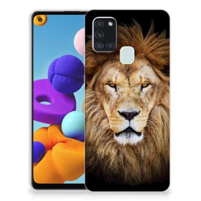 Samsung Galaxy A21s | TPU Hoesje | Leeuw
