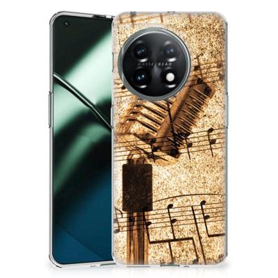 OnePlus 11 | Siliconen hoesje | met foto Bladmuziek OnePlus 11 | Siliconen hoesje | met foto Bladmuziek