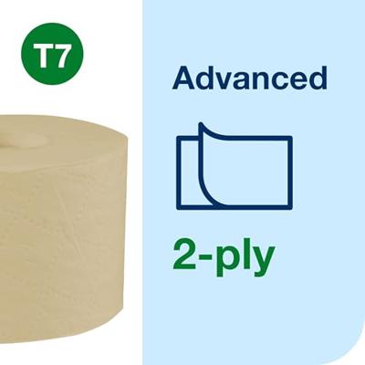 Tork OptiServe Natural toiletpapier, T7 advanced, pak van 24 rollen