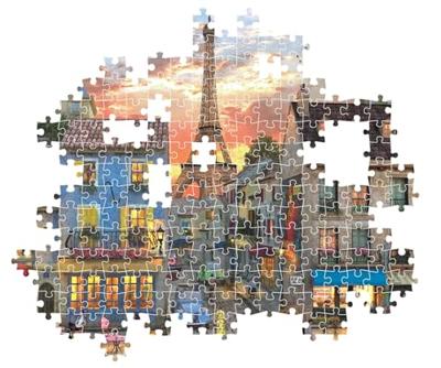 Clementoni puzzel straten van Parijs - 1000 stukjes