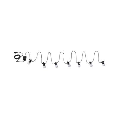 Paulmann 94165 Verlichtingssysteem Plug&Shine LED-lichtketting LED 1.4 W Warmwit Wit, Zwart