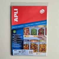 Apli inkjet magnetic schaplabel 28x80 mm - thumbnail