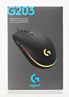 Logitech Gaming G203 LIGHTSYNC Gaming-muis USB Optisch Zwart 6 Toetsen 8000 dpi - thumbnail
