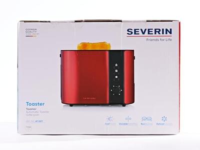Severin AT2217 Broodrooster Rood - thumbnail