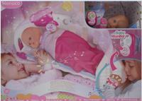 Famosa Nenuco slaap met mij nenuco met baby monitor, baby pop bedje - thumbnail