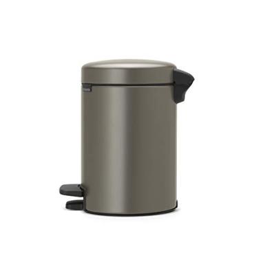 Brabantia pedaalemmer Newlcon 3 liter platinum