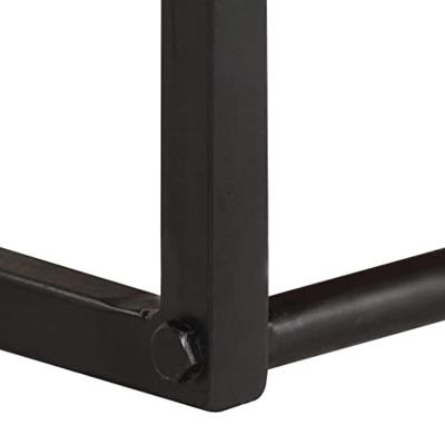 VidaXL Kapstok met schap 100x35x22 cm massief acaciahout