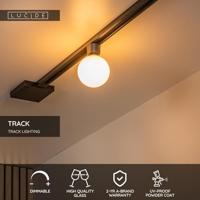 Lucide TRACK TYCHO- Railspot - 1-fase Railsysteem / Railverlichting - 1xG9 - Opaal (Uitbreiding) - thumbnail