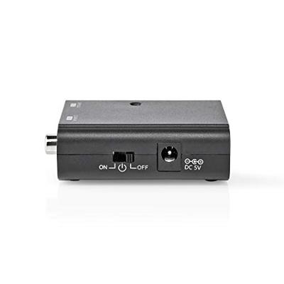 Nedis Digitale Audioconverter | 1-weg | Manueel | Zwart | 1 stuks - ACON2505BK ACON2505BK - thumbnail