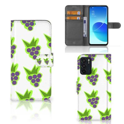 OPPO Reno6 5G | Book Cover | Druiven OPPO Reno6 5G | Book Cover | Druiven