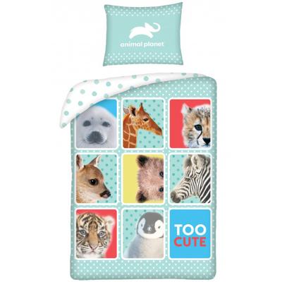 Animal Planet Dekbedovertrek Too Cute 140 x 200 cm