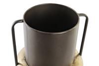 Vaas DKD Home Decor Zwart Koper Metaal Vintage 20 x 20 x 33 cm - thumbnail