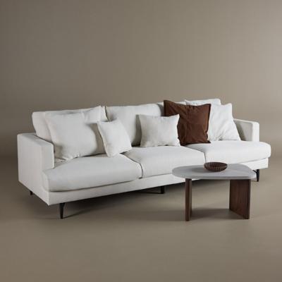 Nohr 3-zits Bank 'Tamora' Linnenlook, kleur Beige