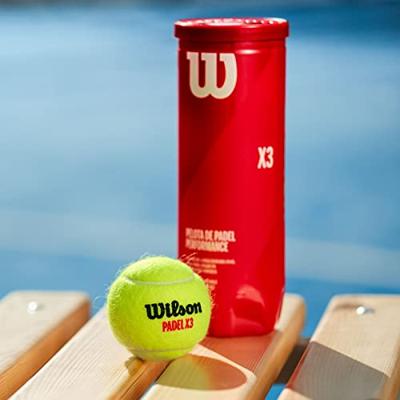 TUBE 3 PADEL BALLS WILSON 'X3 BALL CAN'